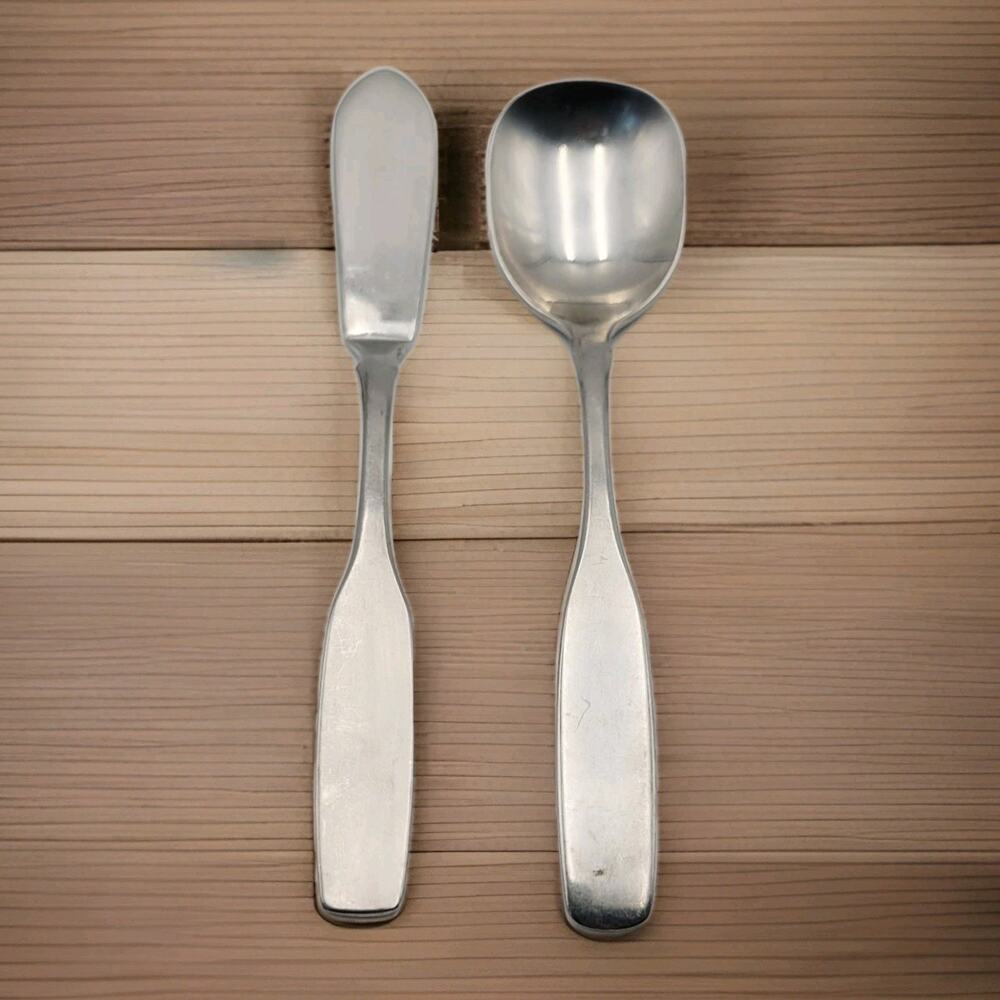 PAUL REVERE Sugar Spoon Master Butter Knife Oneida Community Stainless USA NICE